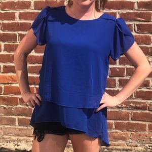 Flutter Sleeve Blouse